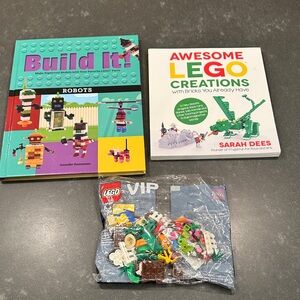 LEGO Creative Building Set with Books - Multicolor